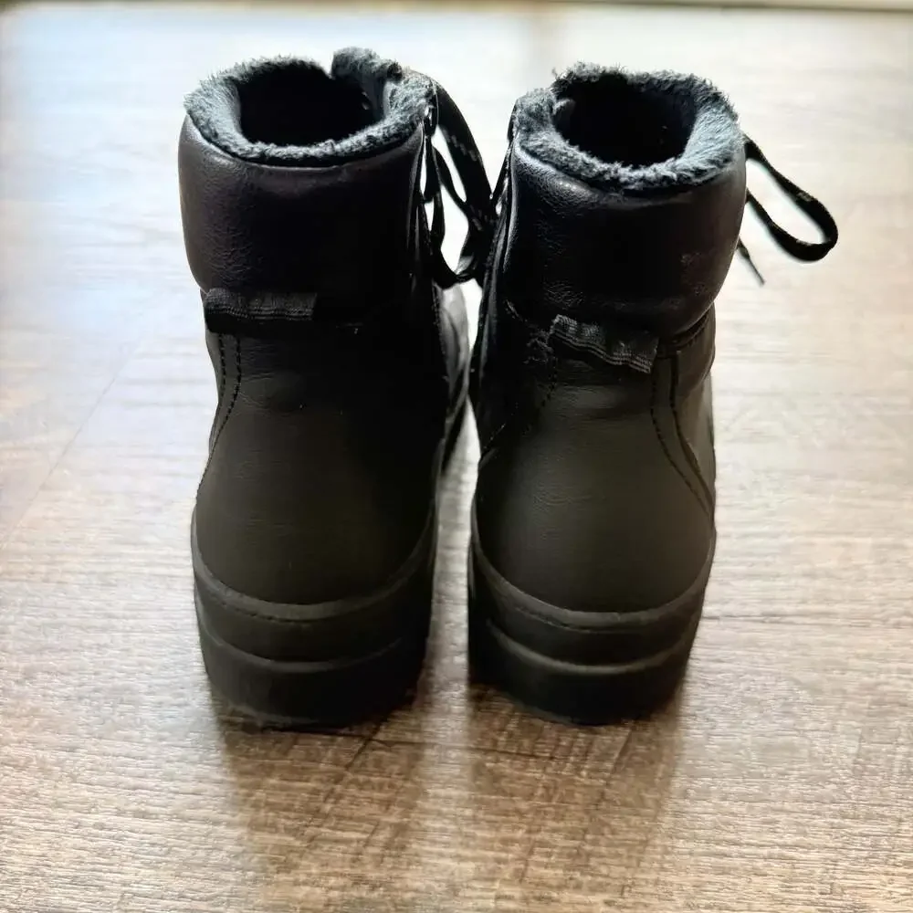 H&M Black Ankle Boots Youth size 1